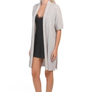 TAHARI Cashmere Cowl Neck Lounger